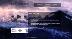 Desktop Screenshot of epicmusictime.com