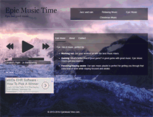 Tablet Screenshot of epicmusictime.com